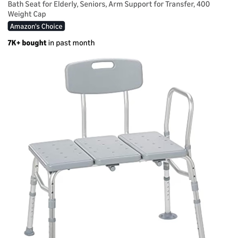 Adult bath chair